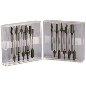 Fresa sinterizada rojo (metal - grano fino) - 1