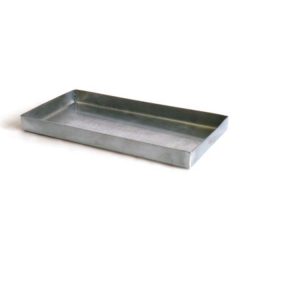 BANDEJA ACERO INOX. PARA LADRILLO REFRACTARIO