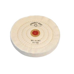 DISCO GROBET ALGODON BLANCO 150 MM. DIAM 60 HOJAS (17.761)