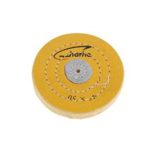 DISCO HATHO ALGODON AMARILLO 100x15  MM 50 HOJAS
