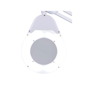 LAMPARA C/ LUPA 5 DIOPTRIAS  CON PINZA PARA FIJACION 60 LEDS 14W