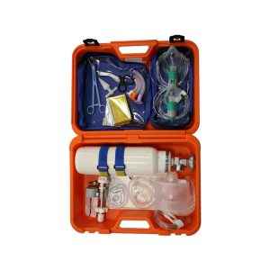 MALETÍN REANIMACIÓN CON REG. DE PRESIÓN 15L+BOT. OX. 2L(SIN CARGA
