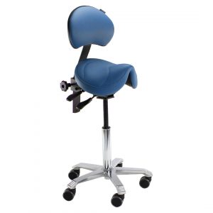 SILLA AMAZONE ASIENTO 34 CMS INCLIN/RESPALD REG. ALTURA AZUL K189