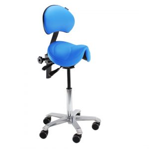 SILLA JUMPER ASIENTO 44 CMS. INCLIN/RESPALDO REG. ALTURA AZUL (K189)