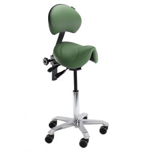 SILLA JUMPER ASIENTO 44CM INCLIN/RESPALDO REG. ALTURA VERDE K292