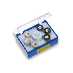 SET PULIDO PASTA DIAMANTE+6 CEPILLOS, PARA METAL CERAMICA Y COMPO