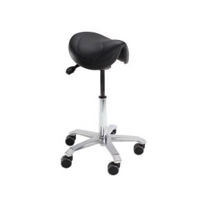 SILLA AMAZONE ASIENTO 34 CMS. BALANCEO REG. ALTURA, NEGRO(K05)