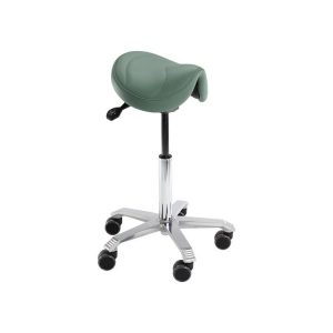 SILLA AMAZONE ASIENTO 34 CMS. BALANCEO REG. ALTURA, VERDE (K184)
